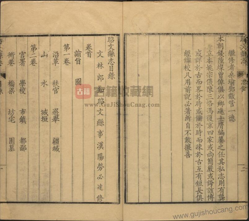 江苏省常熟市《雍正昭文县志》十卷首一卷 清 劳必达修 陈祖范纂PDF高清电子版影印本下载插图1