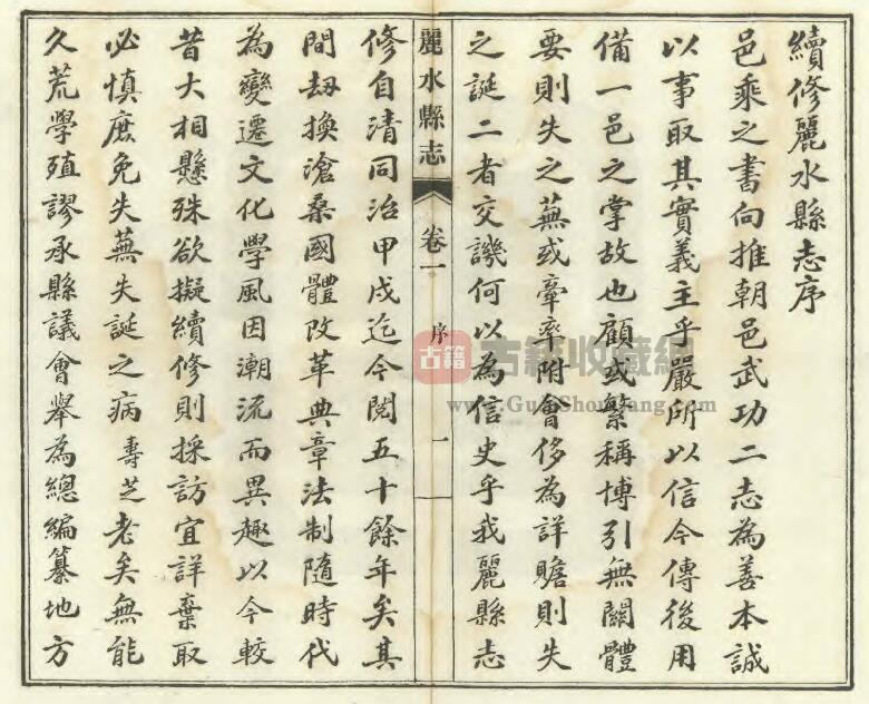 浙江省《民国丽水县志》十四卷 李钟岳修 孙寿芝纂 PDF电子版地方志下载插图1