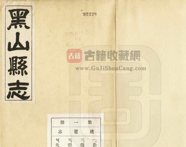 辽宁省锦州市《民国黑山县志》十四卷 梁学贵修 庞国士 朱尚弼纂PDF电子版地方志下载-古籍收藏网