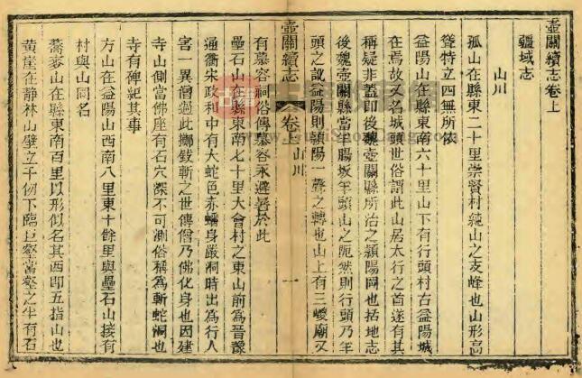 山西省长治市《光绪壶关县续志》全二卷 清胡燕昌 杨笃纂修PDF电子版地方志下载插图1