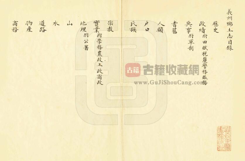 辽宁省锦州市清末《义州乡土志》陶应润 温广泰纂PDF高清电子版影印本下载插图1