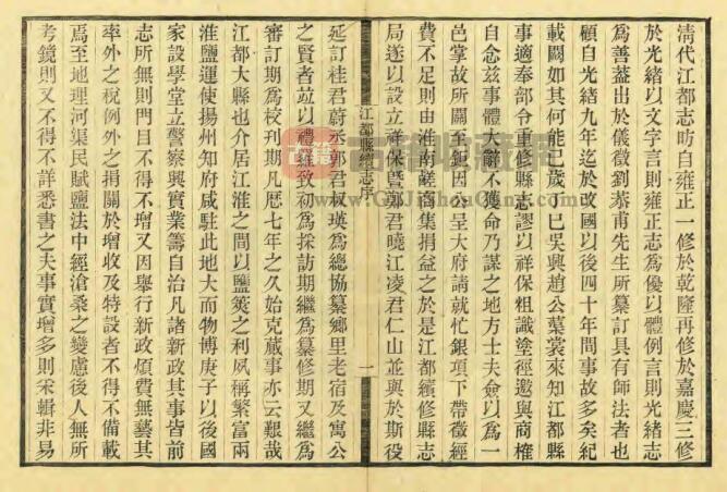 江苏省扬州市《民国26年江都县续志》三十卷 钱祥保修 桂邦杰纂PDF电子版地方志下载插图1